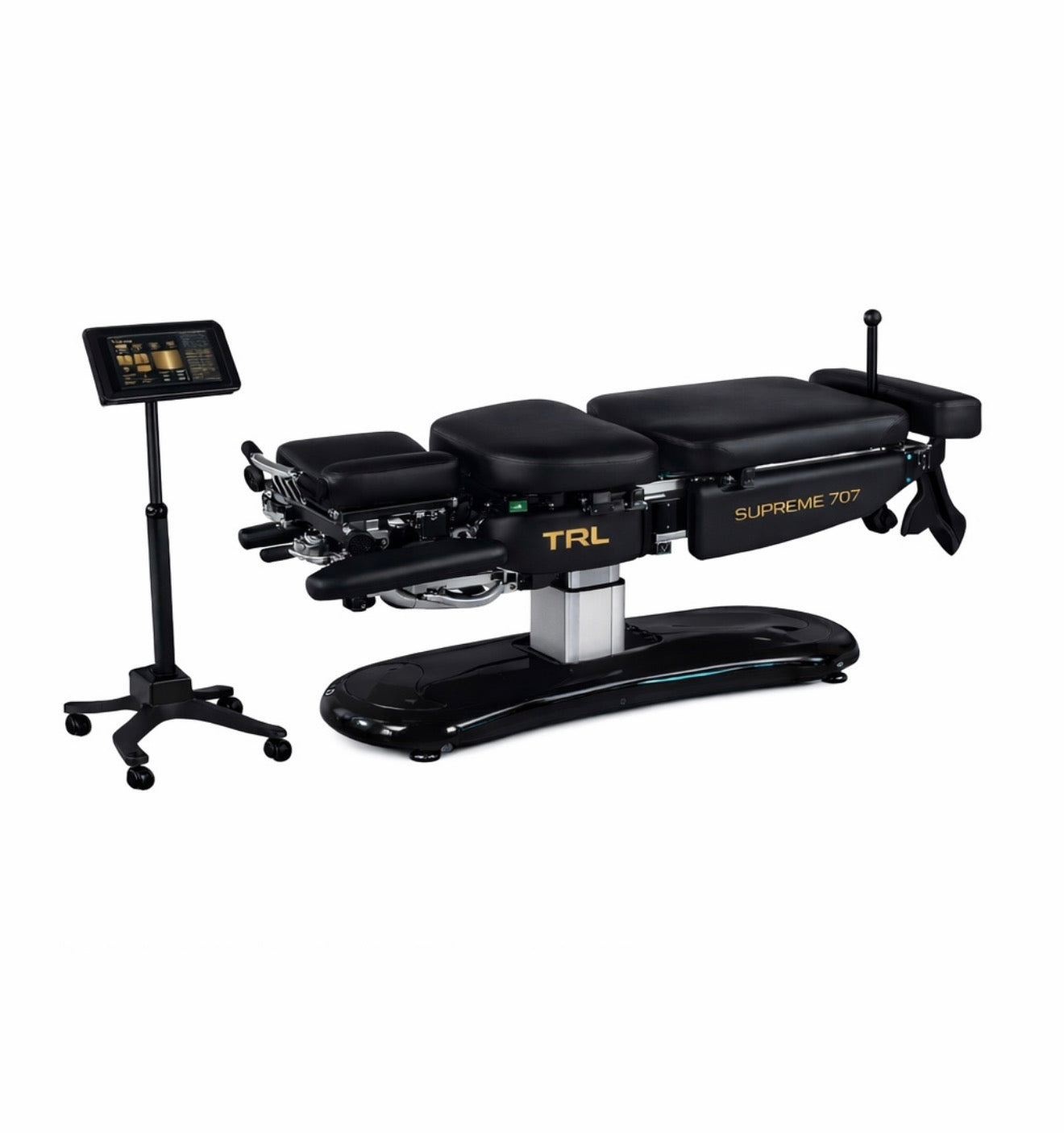 Supreme 707 chiropractic table with auto flexion distraction and drop system