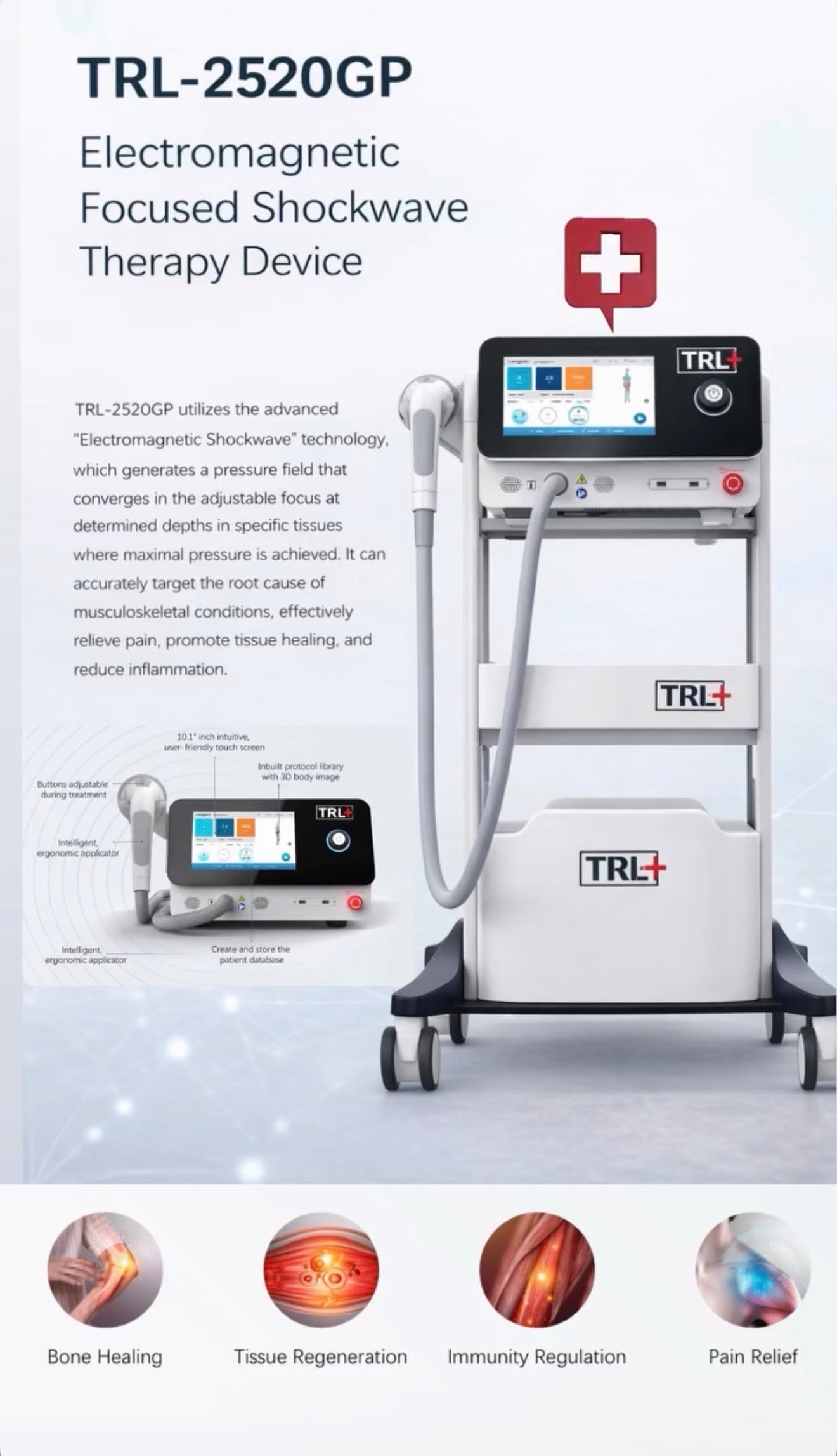 Electromagnetic Focused Shockwave TRL-2520GP