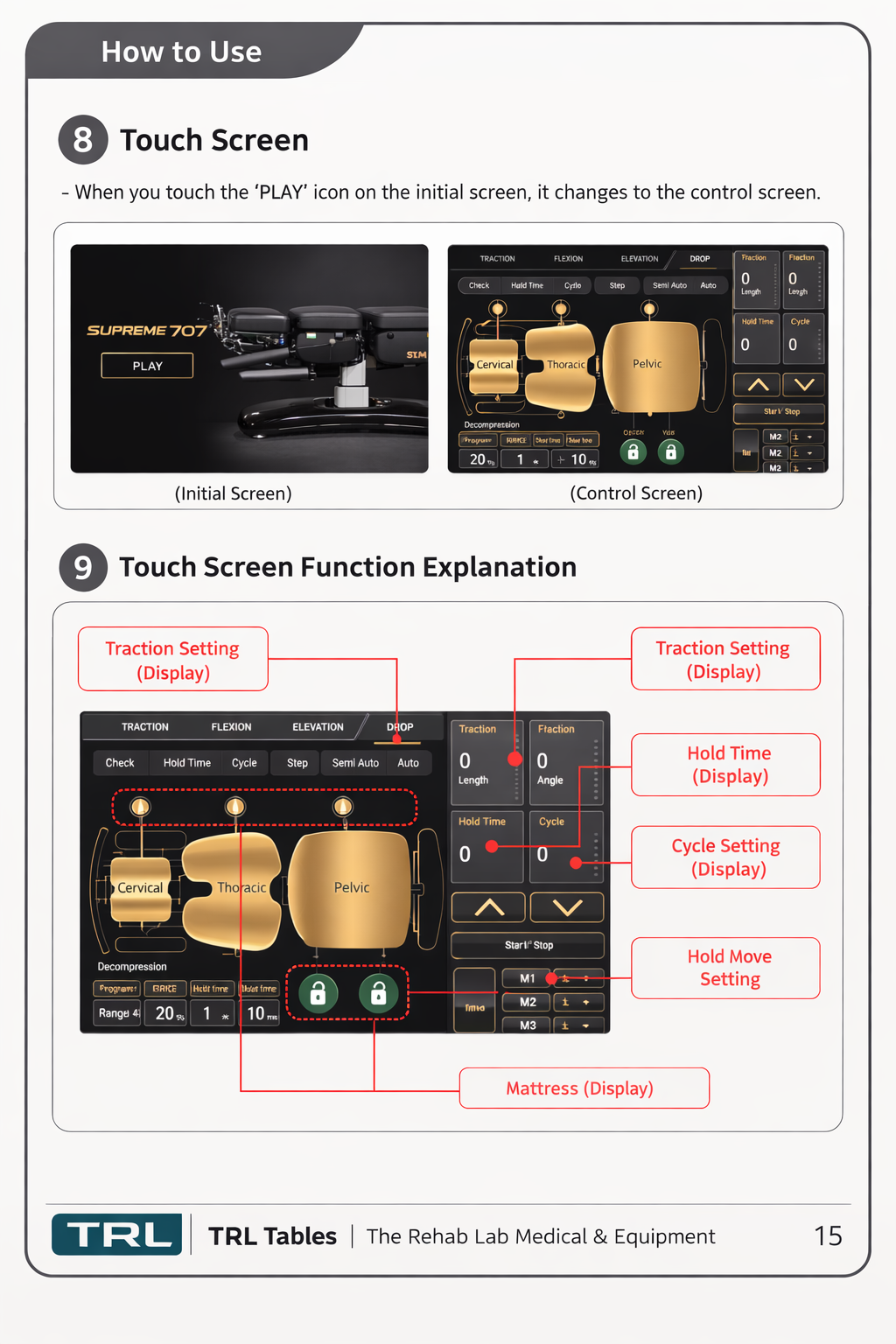 Supreme 707 Auto Drop & Flexion Distraction