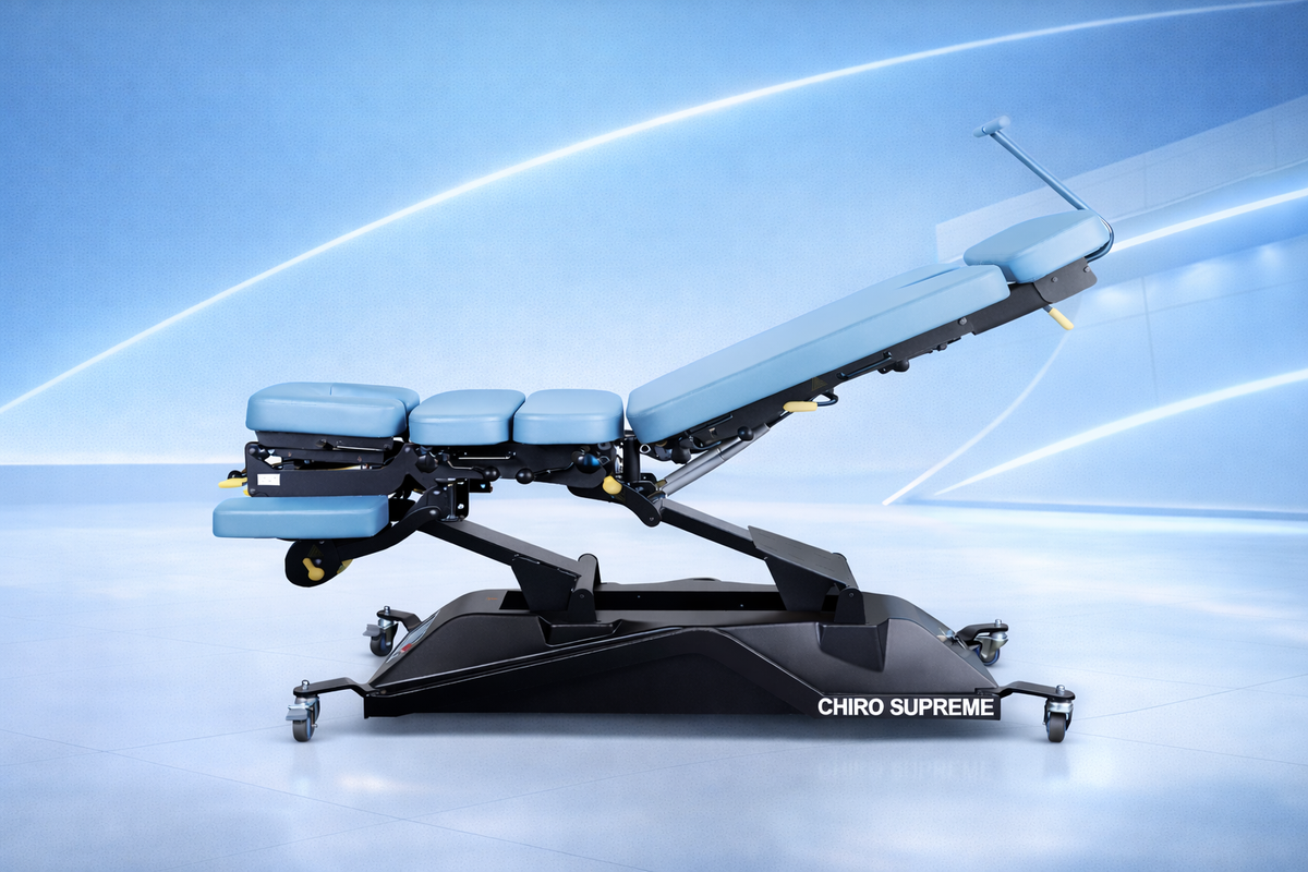 Supreme 4.0 Elevation Flexion Distraction Chiropractic Table with Drops