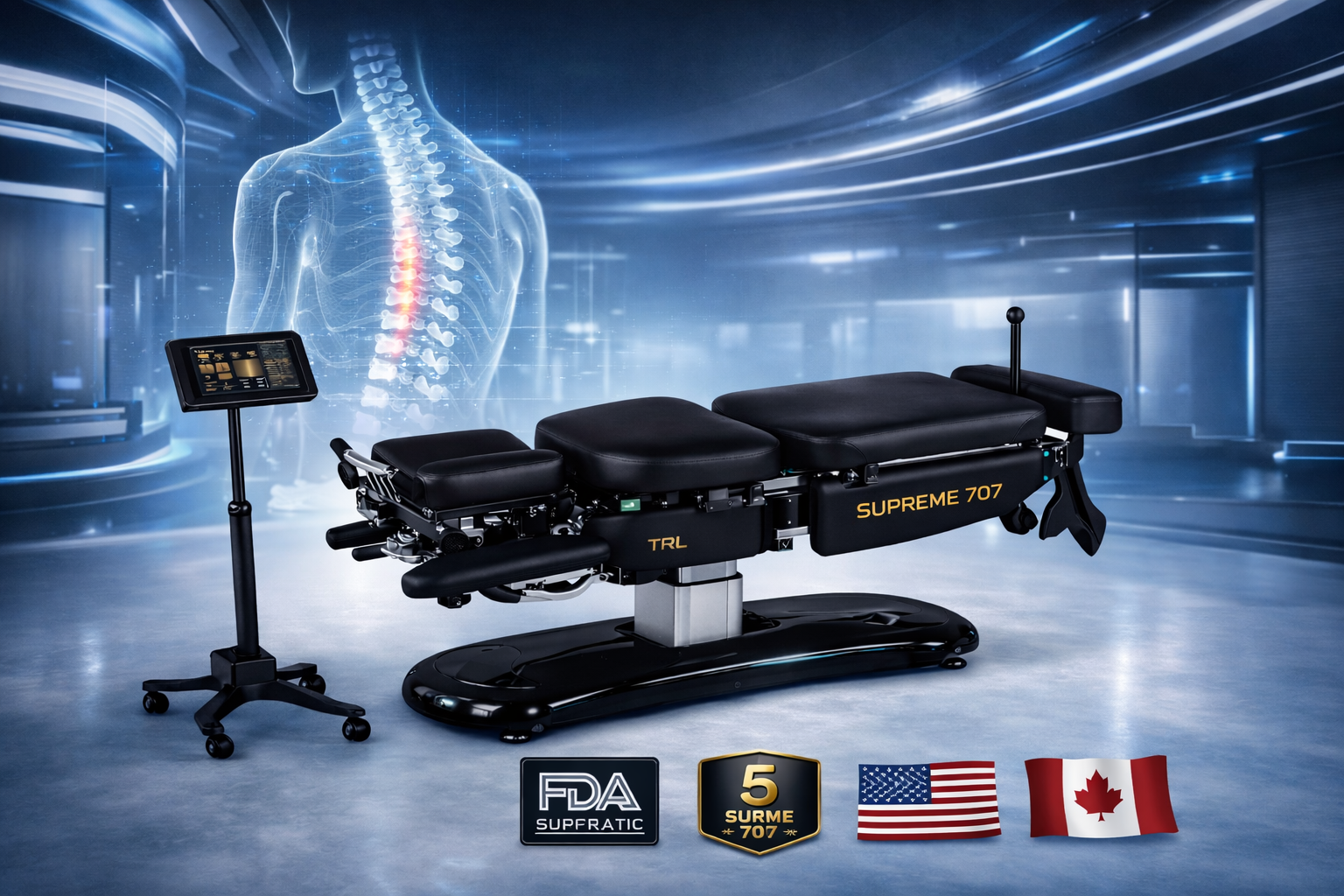 Supreme 707 Auto Drop & Flexion Distraction