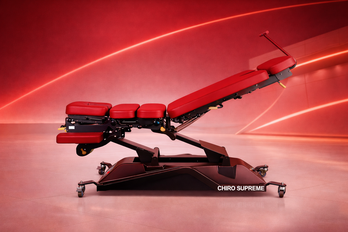 Supreme 4.0 Elevation Flexion Distraction Chiropractic Table with Drops