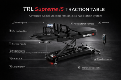 Auto Supreme i5 Heated Traction Table