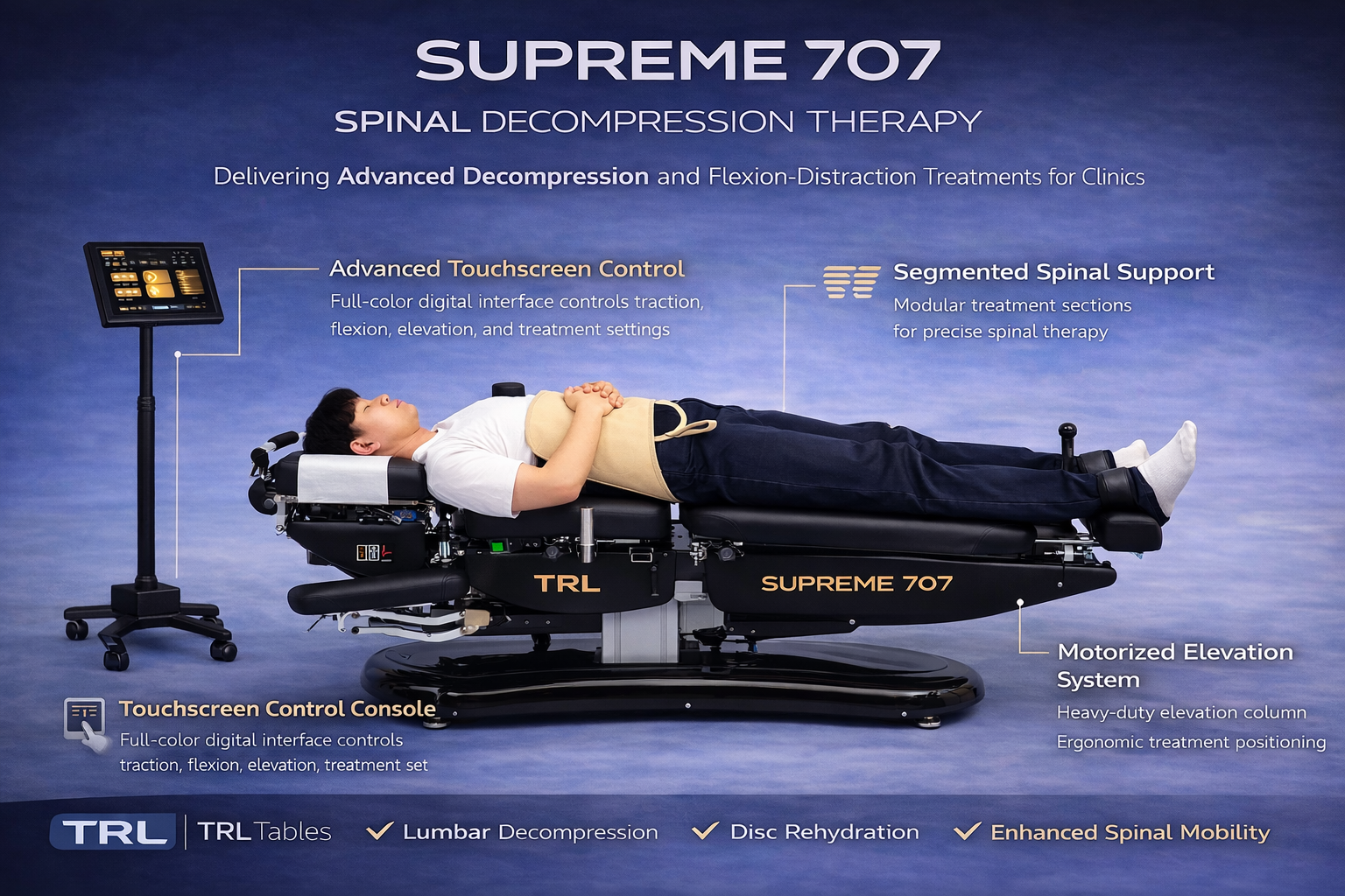 Supreme 707 Auto Drop & Flexion Distraction