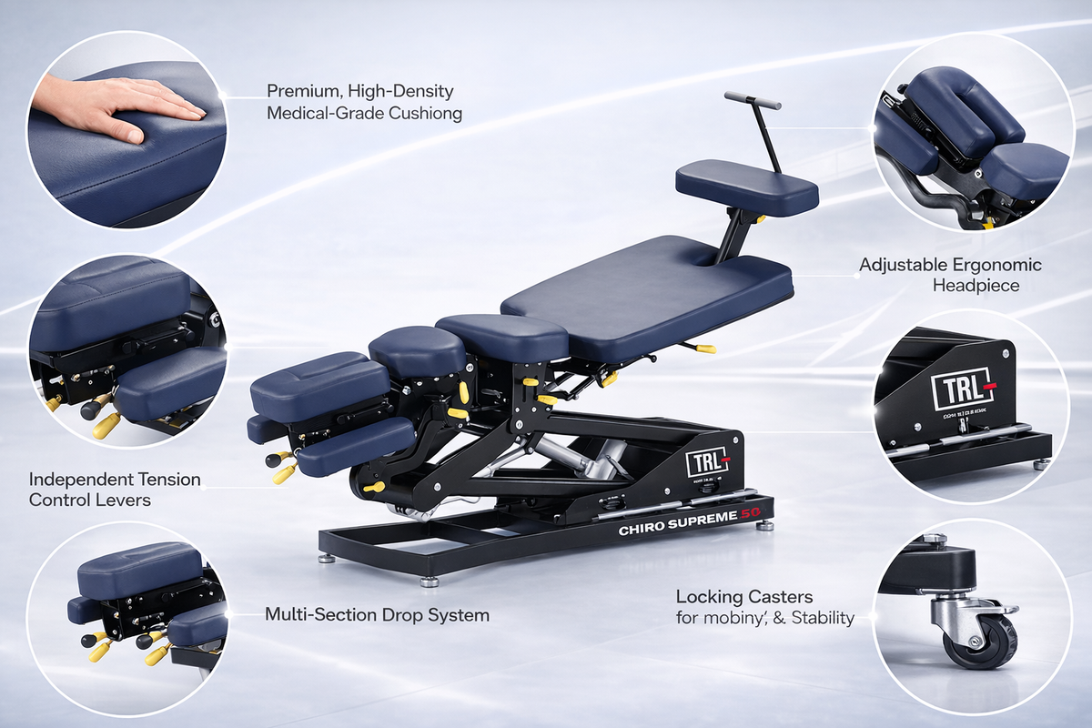 Chiro Supreme 5.0 Flexion Distraction Table | TRL Tables