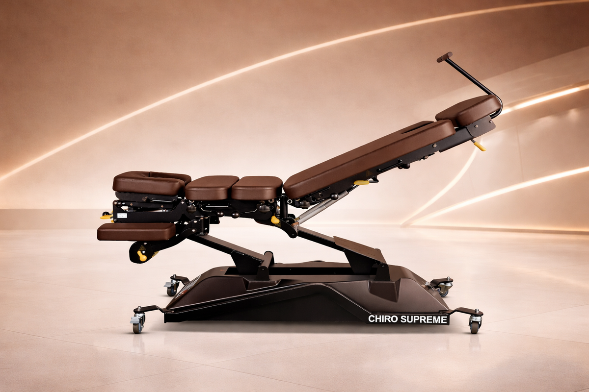 Supreme 4.0 Elevation Flexion Distraction Chiropractic Table with Drops