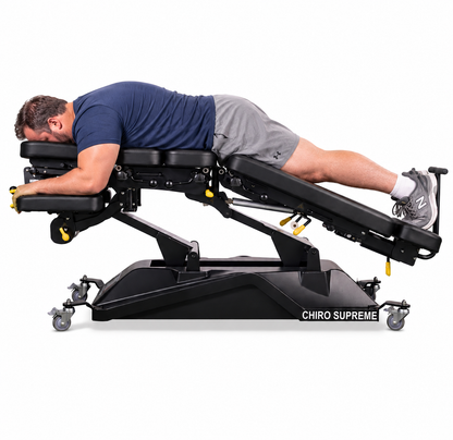 Supreme 4.0 Elevation Flexion Distraction Chiropractic Table with Drops