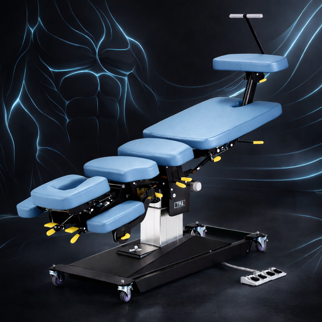 Chiro Supreme 1.0 chiropractic table side view