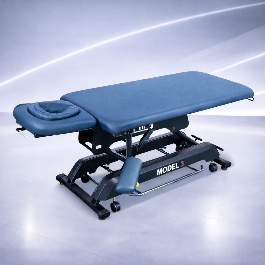 Model 3 Basic massage and physiotherapy table side view