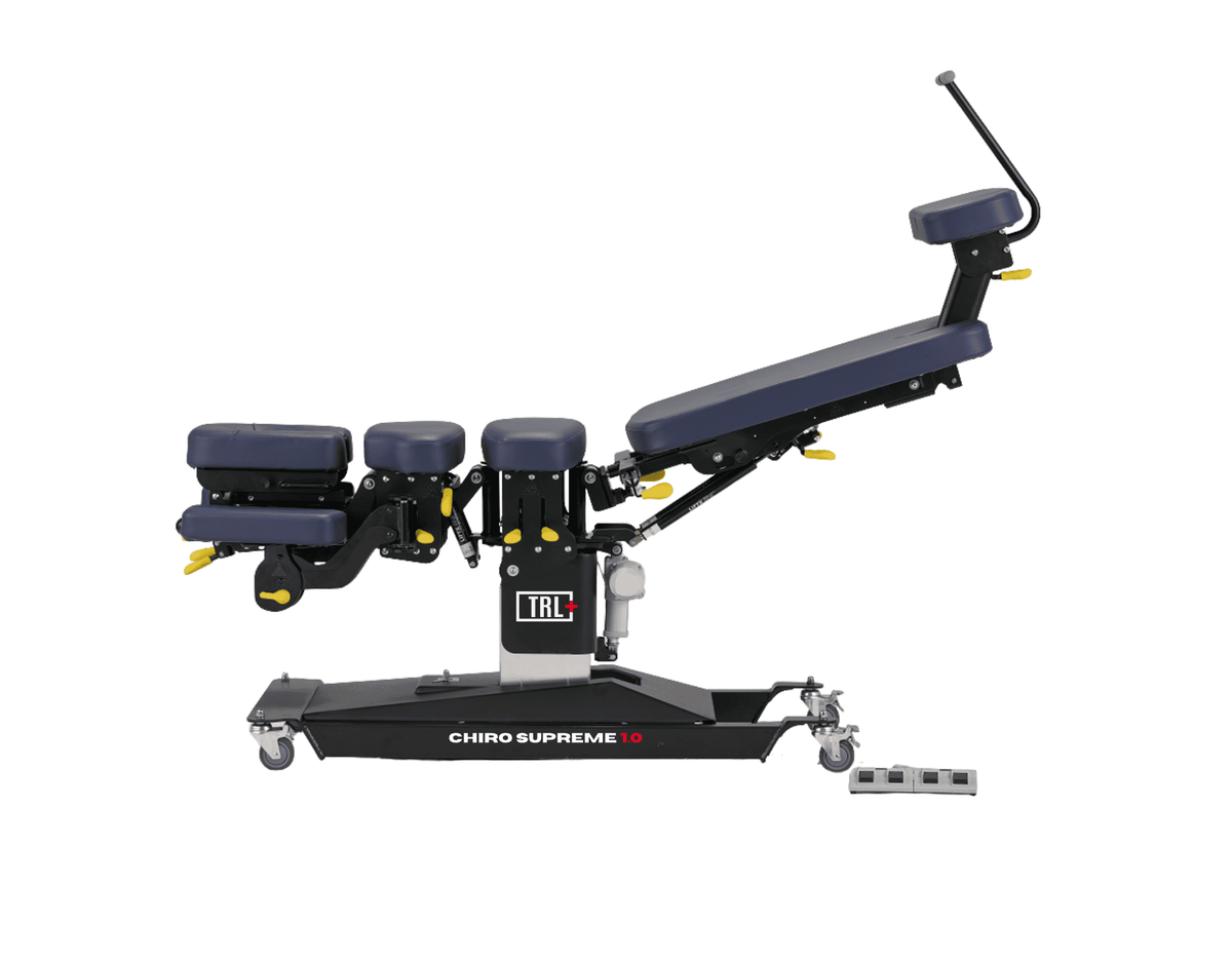 Chiro Supreme 1.0 chiropractic flexion distraction table detail view