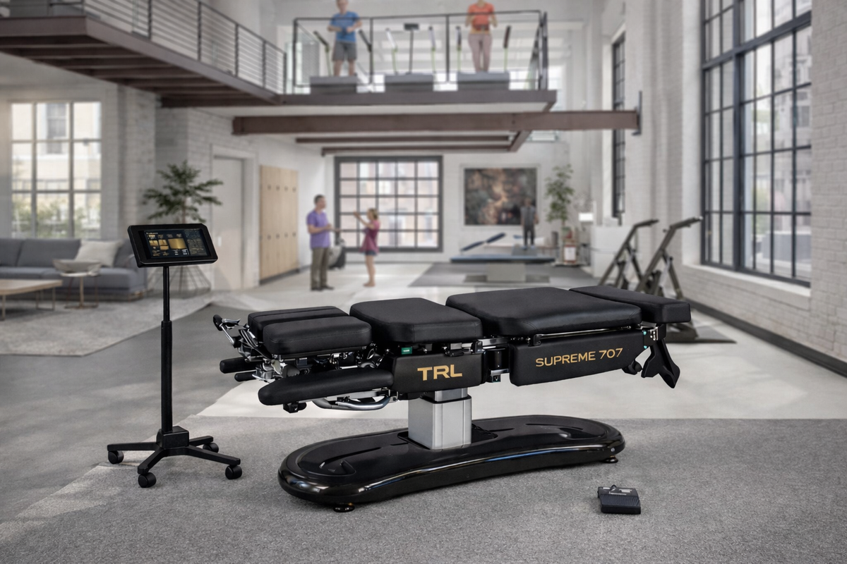 Supreme 707 Auto Drop, Auto Traction & Flexion Distraction Chiropractic Table