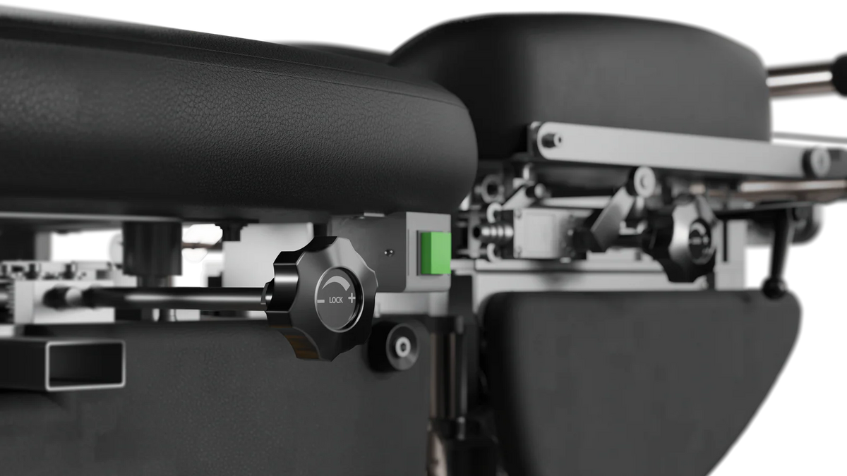 Advanced chiropractic table with auto drop, auto traction, and auto flexion distraction