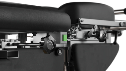 Advanced chiropractic table with auto drop, auto traction, and auto flexion distraction