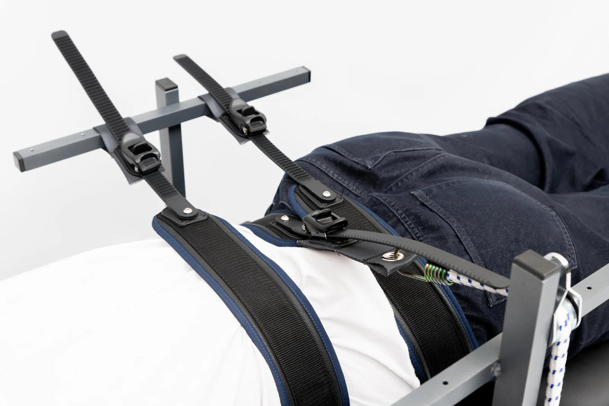 Scoliosis kit included supreme 707 auto flexion distraction table. Advanced chiropractic table with auto drop, auto traction, and auto flexion distraction