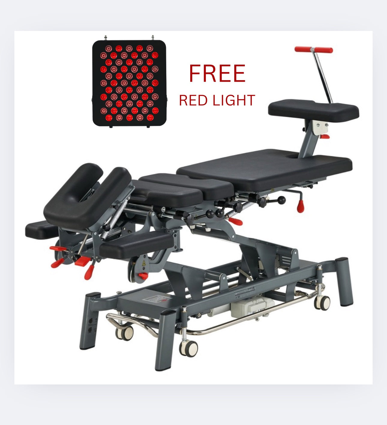 Supreme 2.0 Elevation Flexion Distraction Table with Free Red Light Therapy
