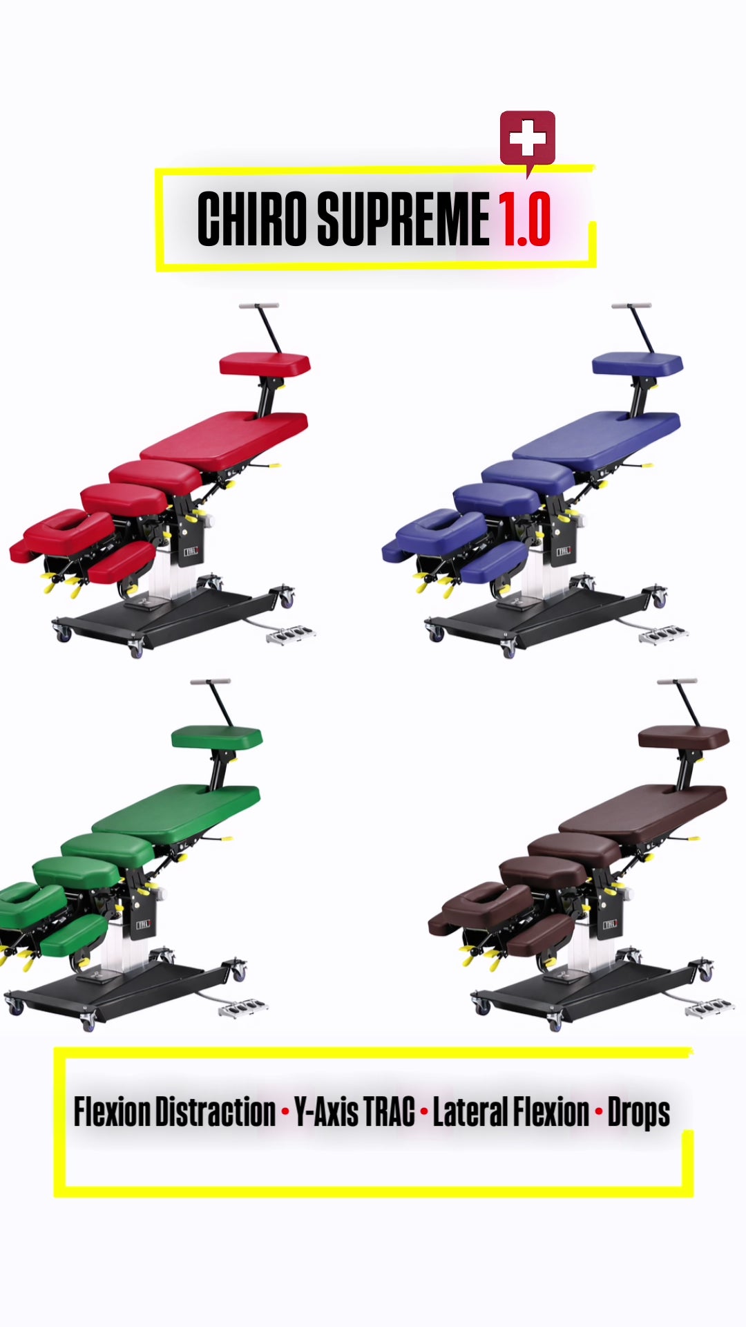 Load video: <p>Comfort increases trust — and trust increases retention. High-density cushioning and ergonomic body positioning reduce pressure points and improve overall patient experience during treatment.</p><p>✔ Premium multi-layer foam padding<br/>✔ Anatomically supportive design<br/>✔ Reduced discomfort during decompression<br/>✔ Professional, modern clinical appearance</p>